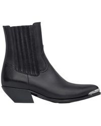 Celine - Cruiser Boots Chelsea Boot With Metal Toe - Lyst