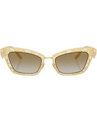 Dolce & Gabbana - Eyewear Cat-Eye Sunglasses - Lyst