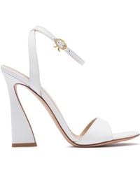 Gianvito Rossi - Leather High-Heeled Sandals - Lyst