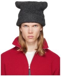 Maison Margiela - Four-Stitches Wool Beanie - Lyst
