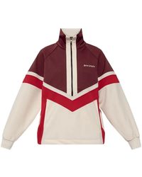 Palm Angels - Stand-Up Collar Sweatshirt - Lyst