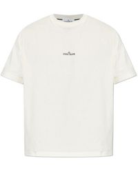 Stone Island - Short Sleeve Crewneck T-Shirt - Lyst