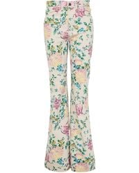 Chloé - High-Waisted Casual Pants - Lyst