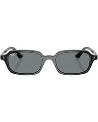 Ray-Ban - Rectangle Frame Sunglasses - Lyst