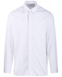 Lardini - Paflynn Concealed Placket Shirt - Lyst