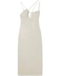 Nensi Dojaka - Stretch-Jersey Midi Dress - Lyst