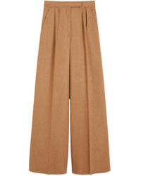 Max Mara - Ori Wide-Leg Trousers - Lyst