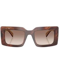 Prada - Eyewear Square Frame Sunglasses - Lyst