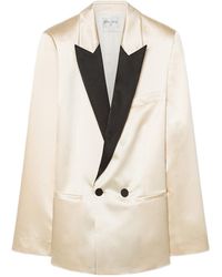 forte_forte - Double-Breasted Blazer - Lyst