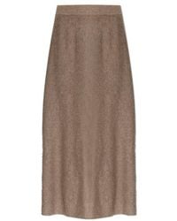 Lisa Yang - Torie Ribbed Knitted Skirt - Lyst