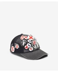 VAQUERA Logo Embroidered Trucker Hat With Pins in Black | Lyst