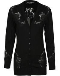 Dolce & Gabbana - Long-Sleeved Knit Top - Lyst