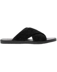 SCAROSSO - Ettore Woven Sandals - Lyst