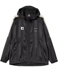 Carhartt - X F.C.Real Bristol Warm Up Hooded Jacket - Lyst
