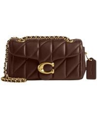 COACH - Tabby 20 Logo Plaque Quilted Shoulder Bag - Lyst