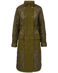 Veronica Beard - Quilted Removable-Dickey Coat - Lyst