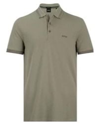 BOSS - Boss Logo Embroidered Short-Sleeved Polo Shirt - Lyst