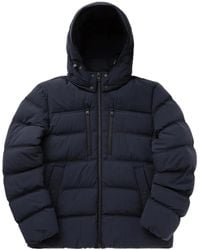 Woolrich - Zipped Hooded Puffer Jacket - Lyst