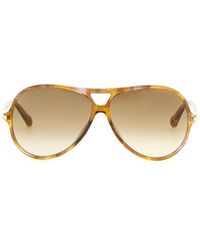 Chloé - Chloé Eyewear 59 Pilot Sunglasses - Lyst
