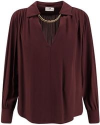 Elisabetta Franchi - Blouses - Lyst