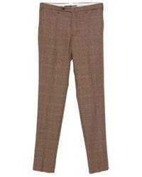 Incotex - Check Trousers - Lyst