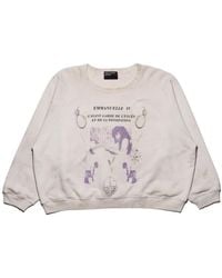 Enfants Riches Deprimes - Raglan Crewneck Sweatshirts - Lyst