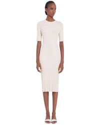 Loulou de Saison - Short Sleeve Dress - Lyst