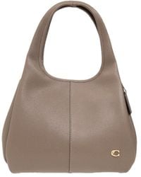 COACH - Lana Logo Plaque Shoulder Bag - Lyst