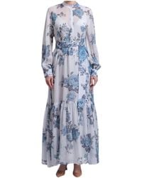 Marella - Long-Sleeved Shirt Dress - Lyst