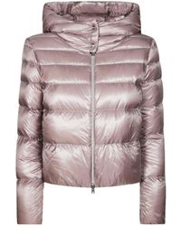 Herno - Logo Down Jacket - Lyst