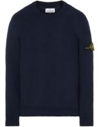 Stone Island - Compass-Motif Cotton-Blend Sweatshirt - Lyst