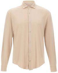 Eleventy - Classic Long-Sleeve Shirt - Lyst