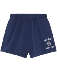 Sporty & Rich - Asual Athletic Sweat Shorts - Lyst