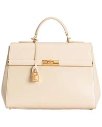 Dolce & Gabbana - Marlene Foldover Top Handbag - Lyst