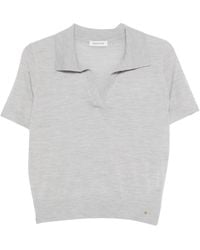 Anine Bing - V-Neck Short-Sleeve T-Shirt - Lyst
