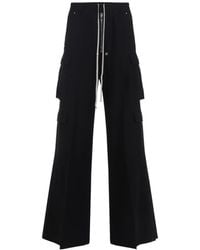 Rick Owens - Cotton Jumbo Belas Double Cargo Pants - Lyst