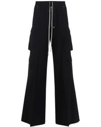 Rick Owens - Cotton Jumbo Belas Double Cargo Pants - Lyst