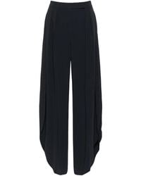 Max Mara - Pleated Wide-Leg Palazzo Pants - Lyst