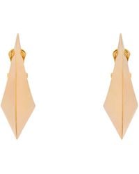 Alaïa - Alaïa Geometric Clip-On Earrings - Lyst