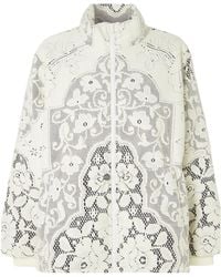 Sea - Arianna Padded Lace Jacket - Lyst