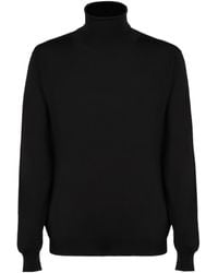 Kiton - Knitted Turtleneck Jumper - Lyst
