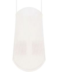 Courreges - Lace-Embroidered Mini Dress - Lyst