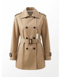 Gucci - Belted Waist Double Breasted Trench Coat - Lyst