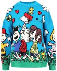 Philosophy Di Lorenzo Serafini - X Peanuts Cartoon Jumper - Lyst