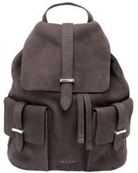 Orciani - Logo Lettering Backpack - Lyst