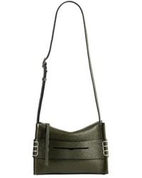 JW Anderson - Small Keeper Contrast-Stitch Leather Cross Body Bag - Lyst