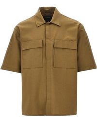 Herno - Laminar Oversized Bowling Shirt - Lyst