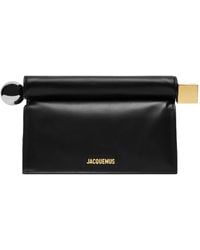 Jacquemus - La Pochette Rond Carré Logo Plaque Clutch Bag - Lyst