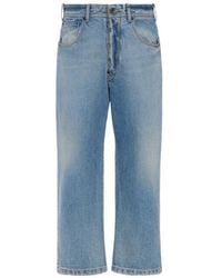 Maison Margiela - Straight-Leg Cropped Jeans - Lyst