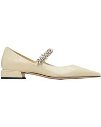 Jimmy Choo - Bing Pointed-Toe Flats - Lyst